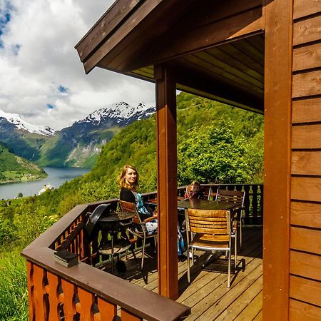 Fossen Accommodation Geiranger Exterior foto